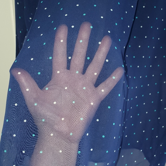 Old Navy long sleeve sheer top size m - Picture 7 of 7